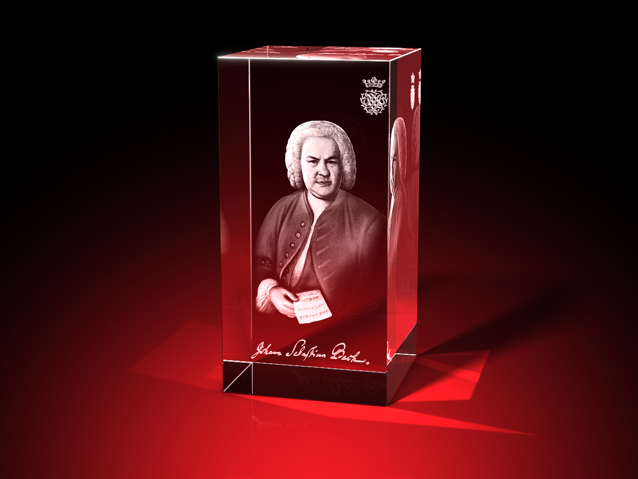 Johann Sebastian Bach – Quarder (100 x 200 x 100)